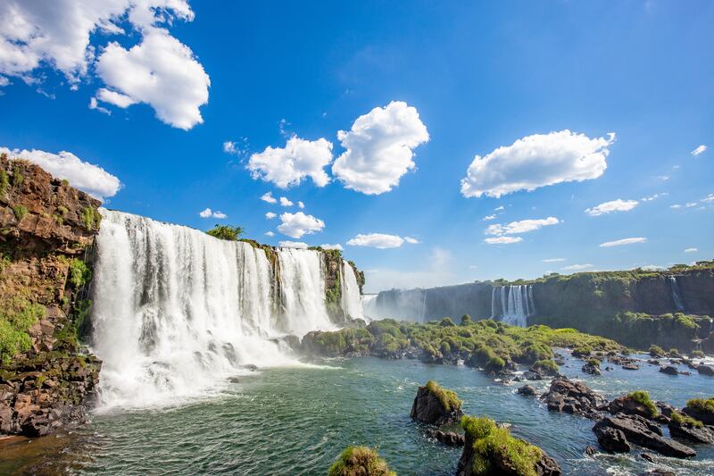 See the incredible Iguazu Falls