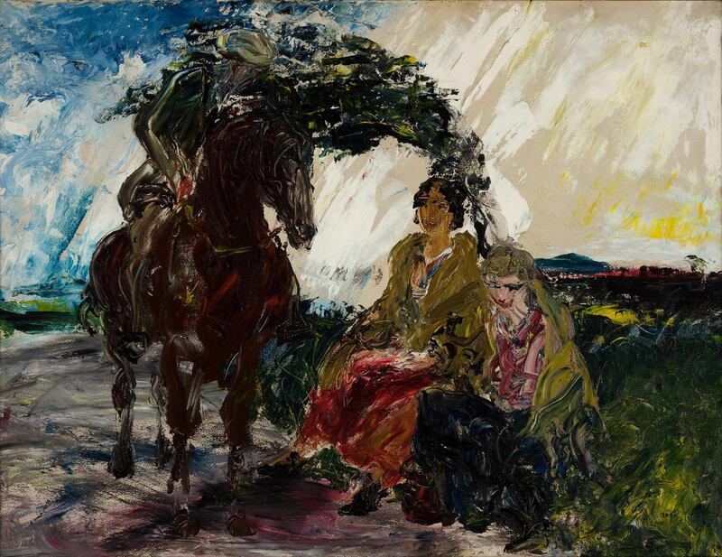 Jack B. Yeats, White Shower, 1928, © Estate of Jack B. Yeats, DACS London / IVARO Dublin, 2019. Image courtesy of The Model, home of The Niland Collection.