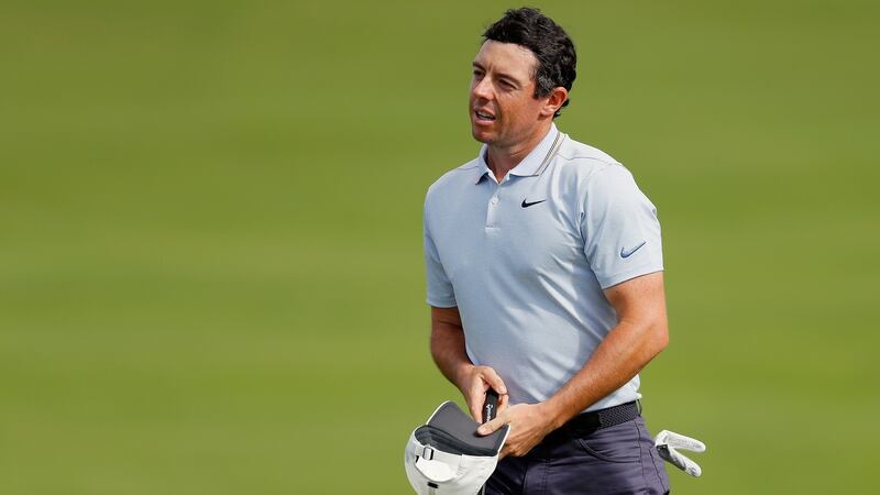 Rory McIlroy shot a third round 68 in Hawaii. Photograph: Kevin C Cox/Getty