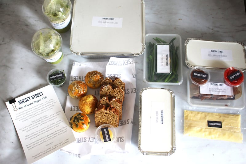 Suesey Street’s Stay At Home Supper Club arrives ready to eat