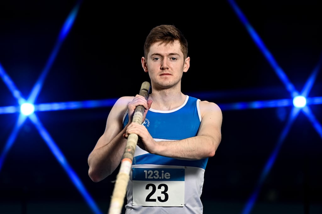 Matthew Callinan Keenan: will be out to impress at this weekend's 123.ie National Senior Indoor Championships at the Sport Ireland National Indoor Arena in Dublin. Photograph:  Sam Barnes/Sportsfile