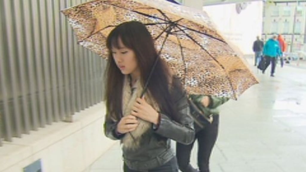 Sphanie Ng leaving the Central Criminal Court in Dublin last year after a teenager was sentenced to 11 years for her attempted murder. Photograph: Courtesy of RTÉ News
