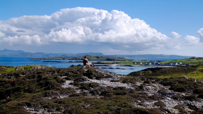 People say, “Did you get the weather?” We got the weather: wind and rain, a shiver of sleet, and even a little sun