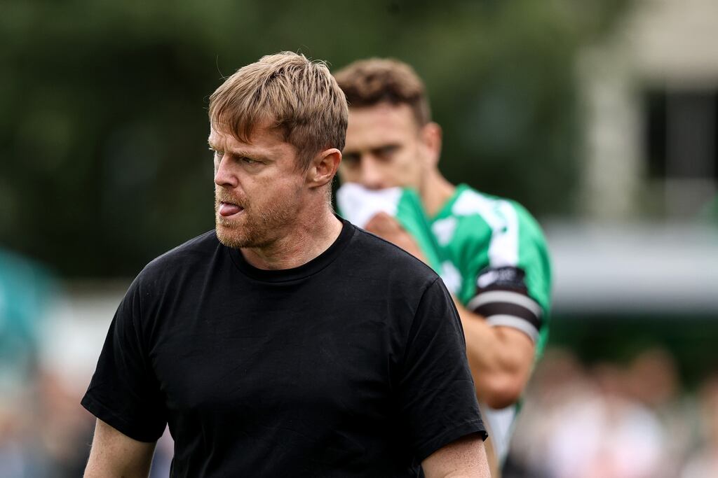 Damien Duff: 'We are representing the league and our country. Not just Shelbourne.' Photograph: Ben Brady/Inpho