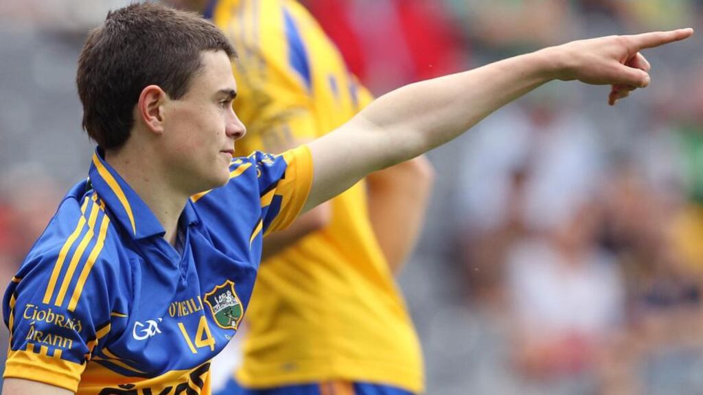 Tipperary’s Michael Quinlivan: scored two points