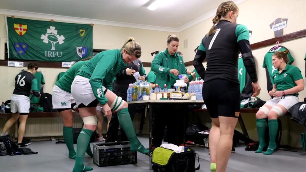 Hannah Tyrrell is the sole change for Irish women’s team against England on Friday night. Photograph: Dan Sheridan/Inpho
