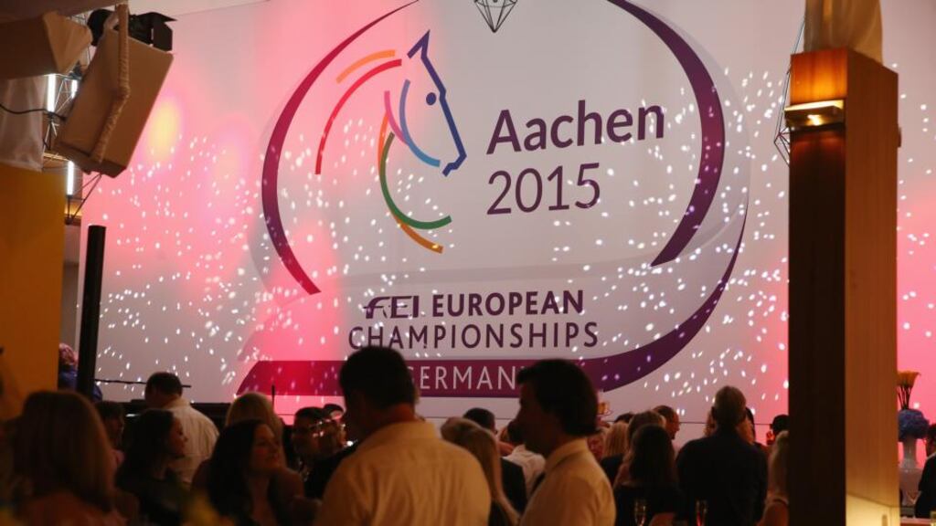 The FEI European Championship 2015 in Aachen, Germany begins on Wednesday. Photograph: Andreas Rentz/Getty Images