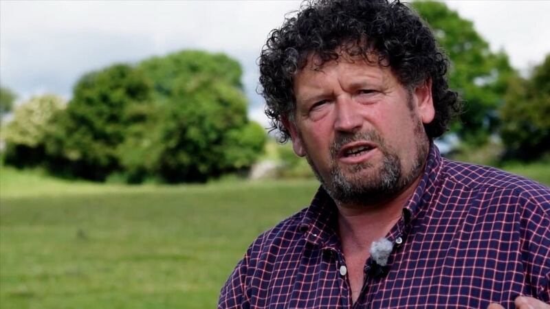 Galway farmer Pat Noone: entrance to the Otherworld on his land, between a blackthorn and a hawthorn tree