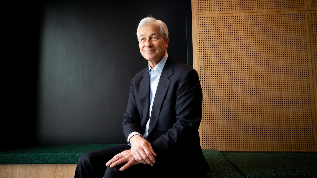JP Morgan CEO Jamie Dimon says the company may have to move a ‘raft’ of jobs out of London. Photograph: Tom Honana.