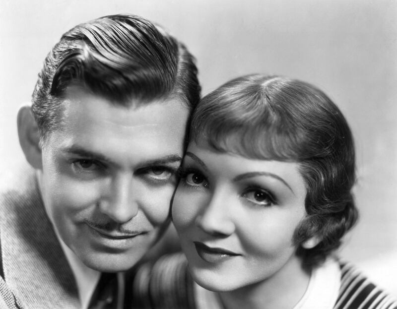 Clark Gable and Claudette Colbert. Photograph: Bettmann Archive
