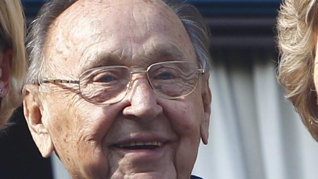 Hans Dietrich Genscher: interior minister during the 1972 Olympic Games in Munich denied any knowledge of systematic doping. Photograph: Michaela Rehle/Reuters