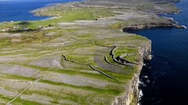 Emergency works carried out at Dun Aengus monument
