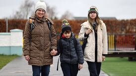 ‘They miss their friends’: Ukrainian children start school just days after arriving in Ireland
