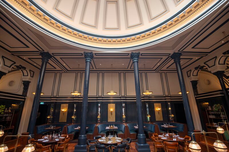 Hawksmoor, College Green Dublin. Photograph: Tom Honan