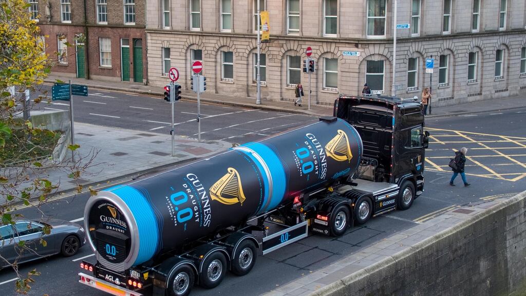 Guinness 0.0 is being rolled out next week. Photograph: Aerial Photography Ireland via Andres Poveda