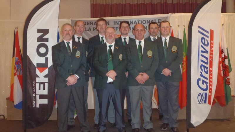 The gold-winning men’s team at theConfédération Internationale de la Pêche Sportive (CIPS) world shore championships