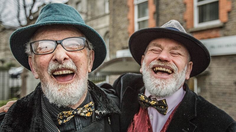 The late Matt Murphy and Michael O’Sullivan in Let the Rest of the World Go By