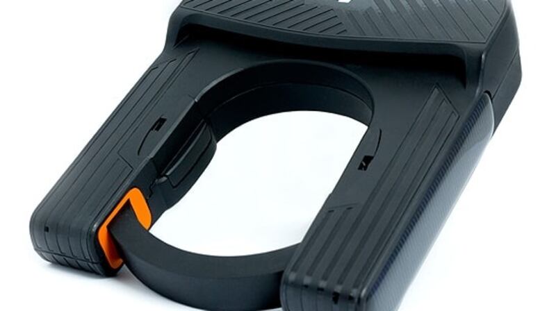 The Deeper Lock Pro+ has motion sensors that trigger an alarm when the lock is tampered with, and GPS to track the thief should they actually make off with the bike