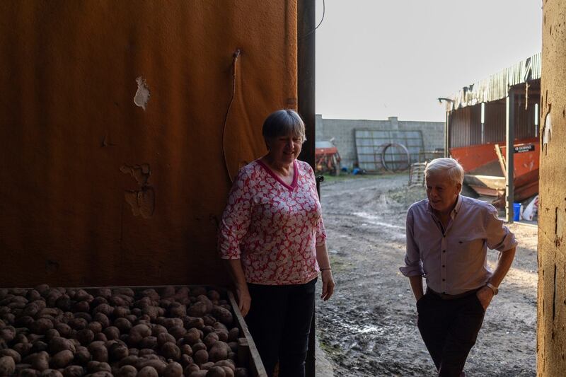 Peter and Patricia Quinn, who both have cures with their own rituals