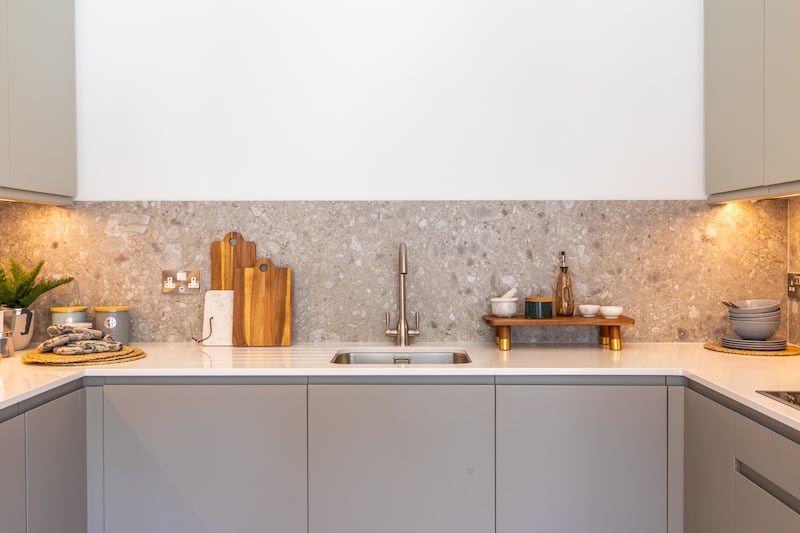 Kitchens is Kylemore are streamlined and have Miele appliances