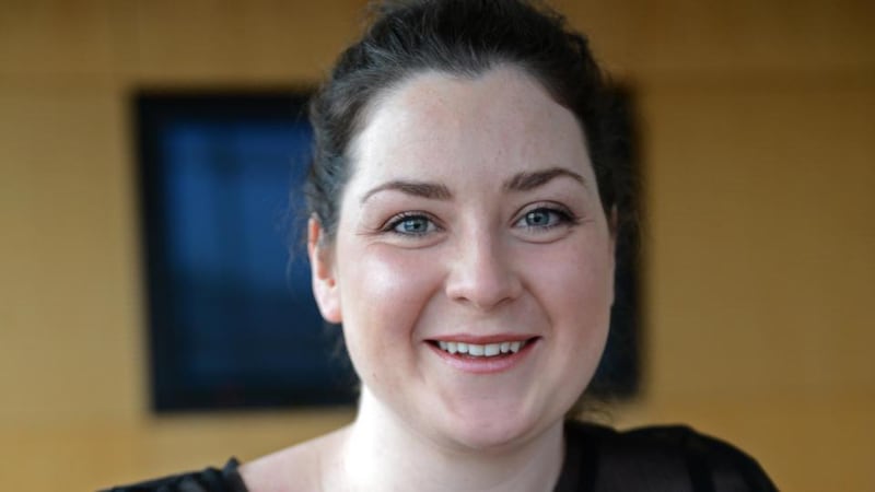 Holly Fawcett: juggling full-time work with student-hood means Holly is struggling to get to bed at a reasonable hour. Photograph: Eric Luke