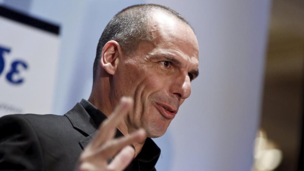 Finance minister Yanis Varoufakis warned in his blog against pushing Greece too hard