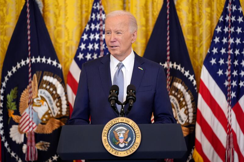 US president Joe Biden is expected to sign the bill into law. Photograph: AP