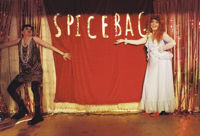 Stephen Quinn and Sarah Devereux of Spicebag: it is one of several LGBTQI+ performance nights to emerge in Dublin. Photograph: Mattia Pelizzari