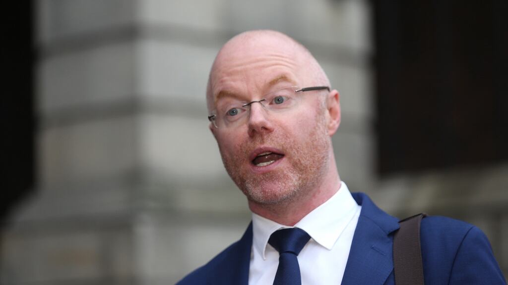 Minister for Health Stephen Donnelly did not attend a meeting of the  Emergency Department taskforce on Monday. Photograph: Collins Photos