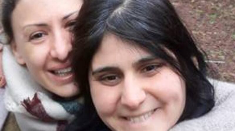 Liron, right, and Moran Yitshak Aikalay