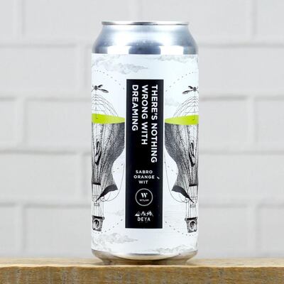 There’s Nothing Wrong with Dreaming: it pours hazy, with a lovely frothy head and fresh, hoppy aroma