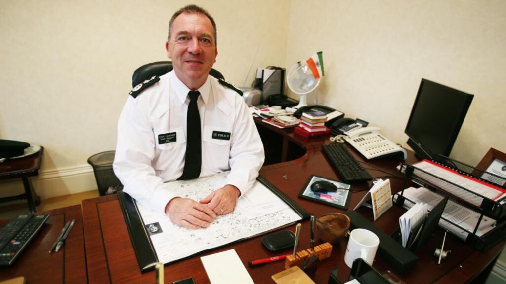 Northern Ireland’s outgoing chief constable Matt Baggott has urged politicians to step up and deal with outstanding peace process issues. Photograph: Brian Lawless/PA Wire