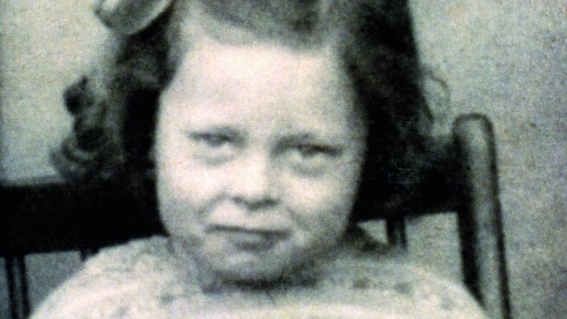 Vivienne Westwood aged four. Photograph from the book Vivienne Westwood