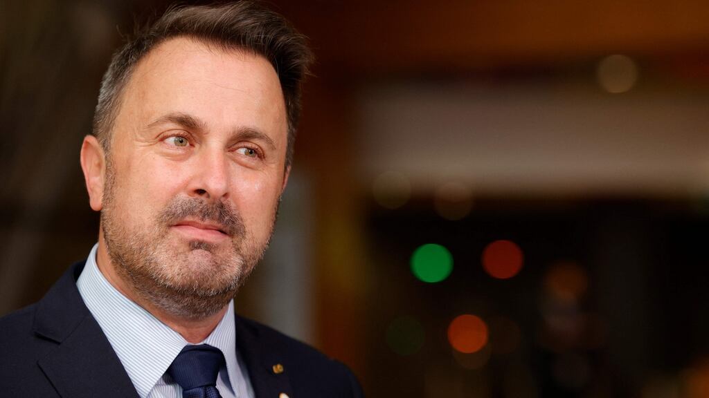 Luxembourg’s prime minister Xavier Bettel is expected to remain in hospital for up to four more days. Photograph: Olivier Matthys/Pool/AFP