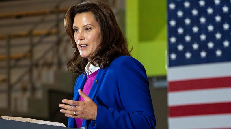 Michigan governor Gretchen Whitmer. Photograph: Ruth Fremson/The New York Times