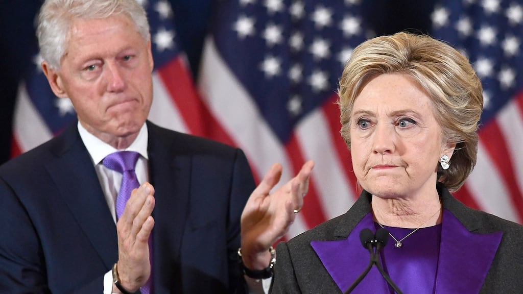 Representatives for Bill and Hillary Clinton hit back on Monday at a series of claims made by Trina Vargo in Shenanigans: The US-Ireland Relationship in Uncertain Times. Photograph: Jewel Samad/AFP/Getty Images