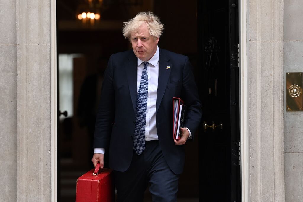 Mr Johnson warned that Russian president Vladimir Putin’s invading army is making “palpable progress” in the Donbas region after abandoning the attempt to encircle Kyiv.