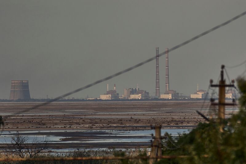 The Zaporizhzhia Nuclear Power Plant is Europe’s largest. Photograph: AP