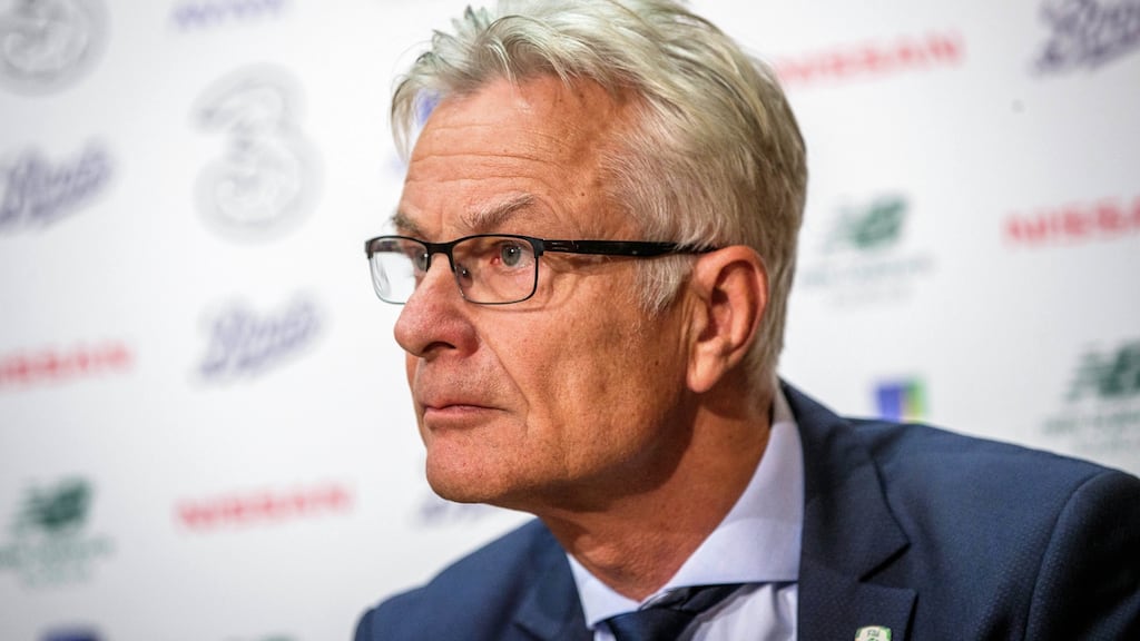 Ruud Dokter: his international perspective may be something the FAI  wishes to continue as they seek a successor. Photograph: Ryan Byrne/Inpho