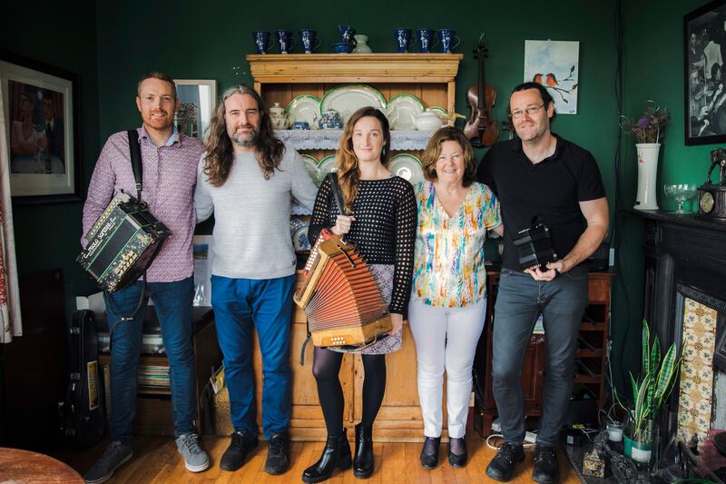 Níall, Breanndán Óg, Méabh, Máire and Eoin Begley: Séamus Begley’s four children are all musical, having inherited not just their father’s music and song but also their mother's love of set dancing.