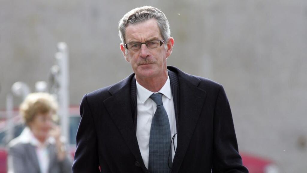 Dick Spring, who last night said he had made contact with Alan Curran. Photograph: Alan Betson / The Irish Times