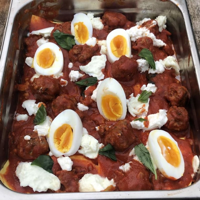 Danny Africano’s Neapolitan lasagne