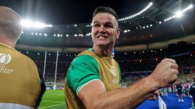 Johnny Sexton on Ireland’s win: ‘It’s right up there but we’ve got to make it count now’