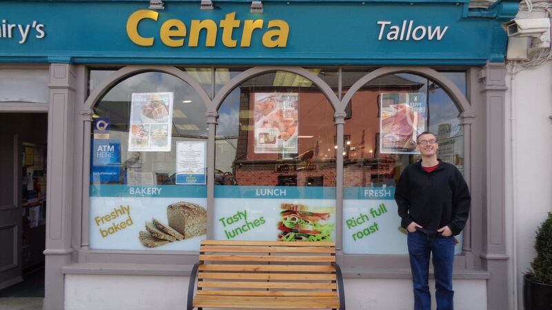 Matthew Semple, a new Irish citizen living in Britain, during his trip to Tallow, where his grandmother was born