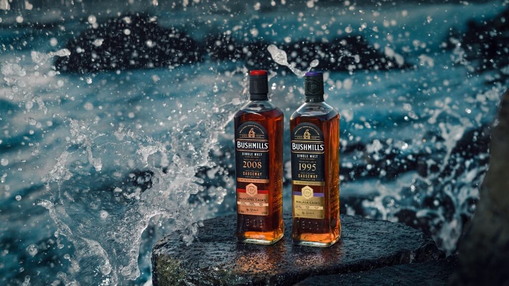 Distilled, matured, finished and bottled at the Old Bushmills Distillery on Co Antrim’s rugged coastline, the two exclusive Irish releases mark another innovation in Irish single malts