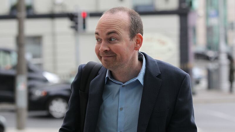 Paul Murphy arriving at the Dublin Circuit Criminal Court on Friday morning. Photograph: Collins