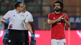 Salah scores direct from a corner but limps off on Egypt duty