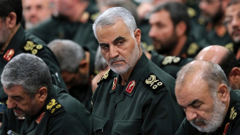 Maj Gen Qassem Suleimani: his killing has united pro- and anti-regime Iranians against the US. Photograph: Office of the Iranian Supreme Leader via New York Times