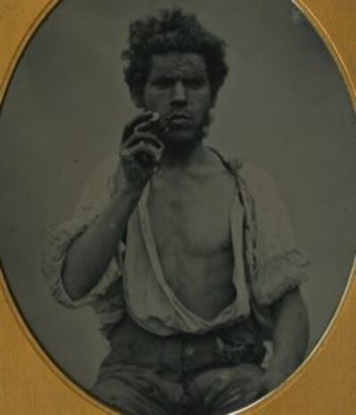 Maybe it was the haunting photograph of the bare-chested man in the promotional posters and the need it struck in me to know his story that drew me in