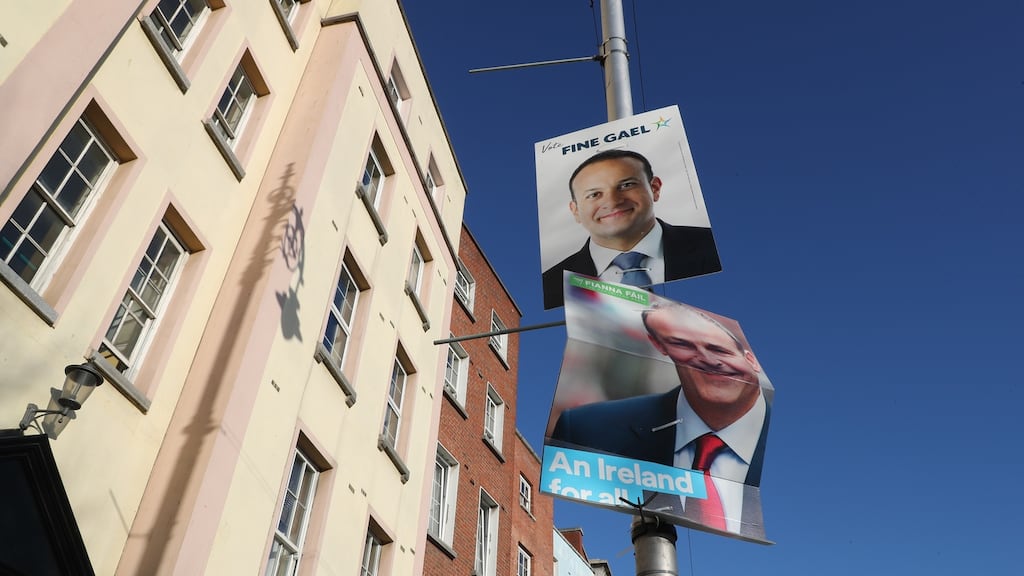 “Fianna Fáil’s campaign isn’t just similar to 2016; it’s actually using the same slogan . . . like Fine Gael, it will need more than that if it’s going to win.” Photograph: Nick Bradshaw